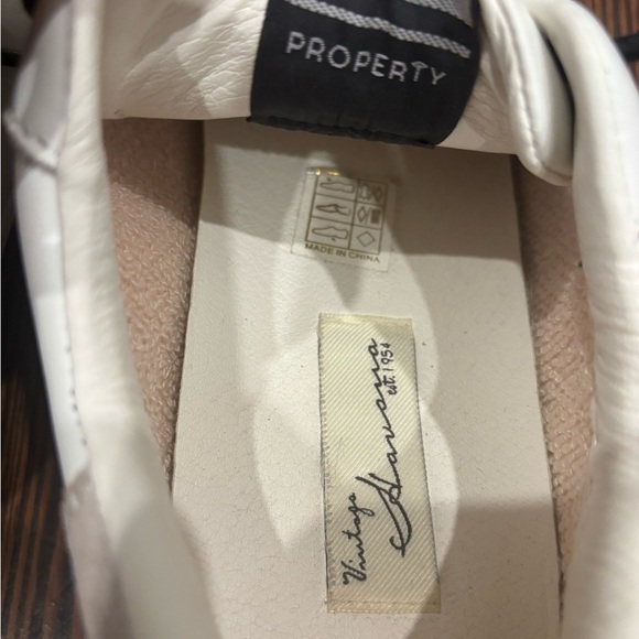 Vintage Havana Black Lace White Low Top Sneaker With Chain Star Sz 8 - Picture 7 of 8